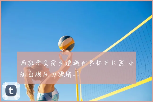 西班牙负荷兰遭遇世界杯开门黑 小组出线压力骤增_1